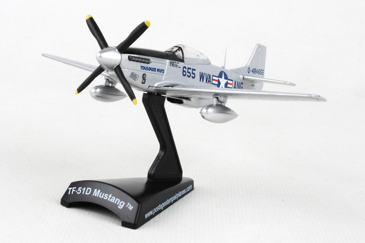 POSTAGE STAMP P-51D 1/100 TOULOUSE NUTS The Airplane Shop.