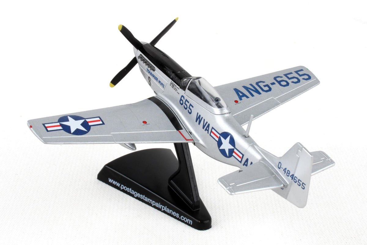 POSTAGE STAMP P-51D 1/100 TOULOUSE NUTS The Airplane Shop.