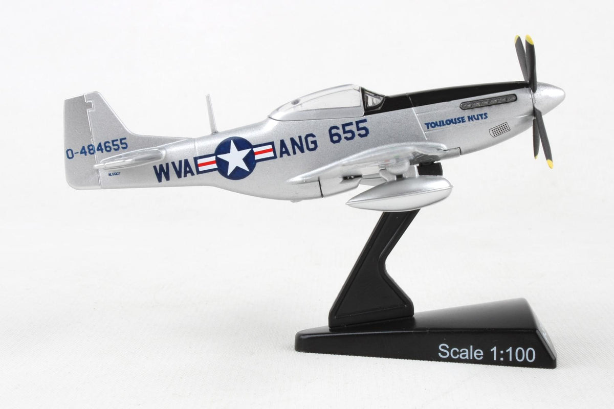 POSTAGE STAMP P-51D 1/100 TOULOUSE NUTS The Airplane Shop.