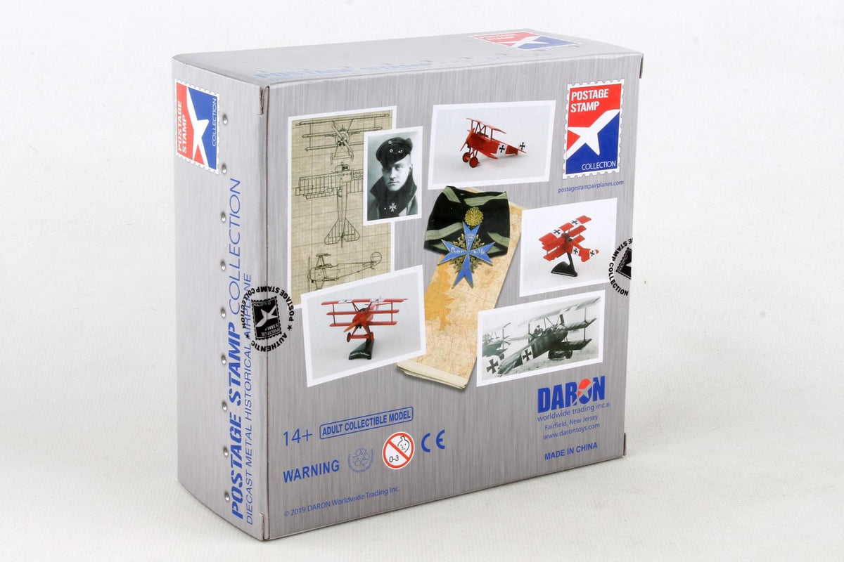 POSTAGE STAMP FOKKER DR.I 1/63 RED BARON VON RICHTHOFEN The Airplane Shop.