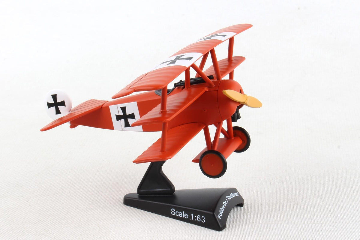 POSTAGE STAMP FOKKER DR.I 1/63 RED BARON VON RICHTHOFEN The Airplane Shop.