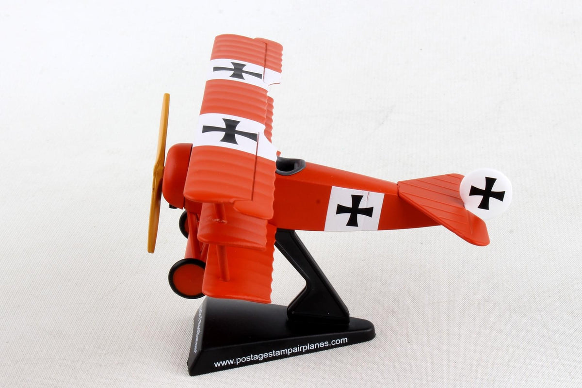 POSTAGE STAMP FOKKER DR.I 1/63 RED BARON VON RICHTHOFEN The Airplane Shop.