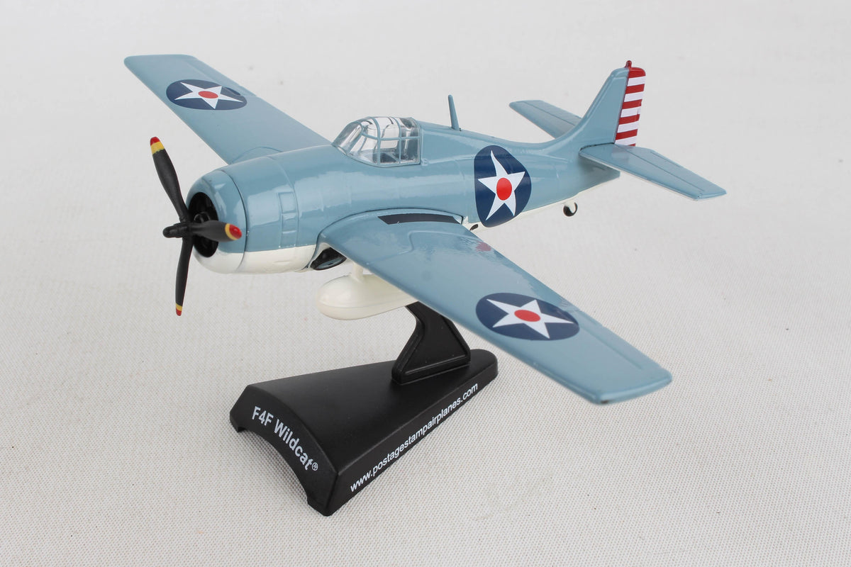 POSTAGE STAMP F4F WILDCAT 1/87 (**) The Airplane Shop.