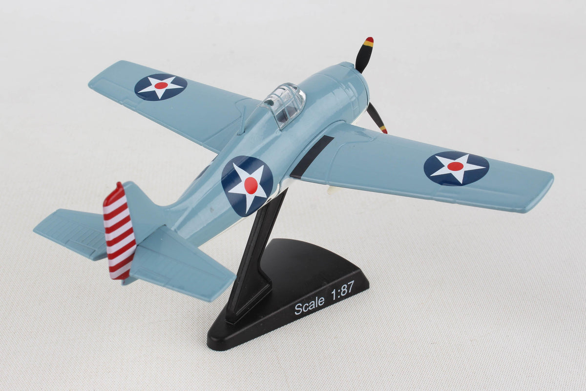 POSTAGE STAMP F4F WILDCAT 1/87 (**) The Airplane Shop.