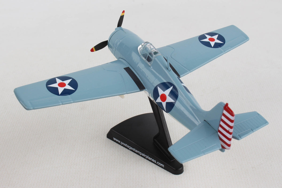 POSTAGE STAMP F4F WILDCAT 1/87 (**) The Airplane Shop.