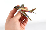 POSTAGE STAMP RCAF CANADAIR SABRE 1/110 GOLDEN HAWKS The Airplane Shop.
