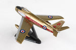 POSTAGE STAMP RCAF CANADAIR SABRE 1/110 GOLDEN HAWKS The Airplane Shop.