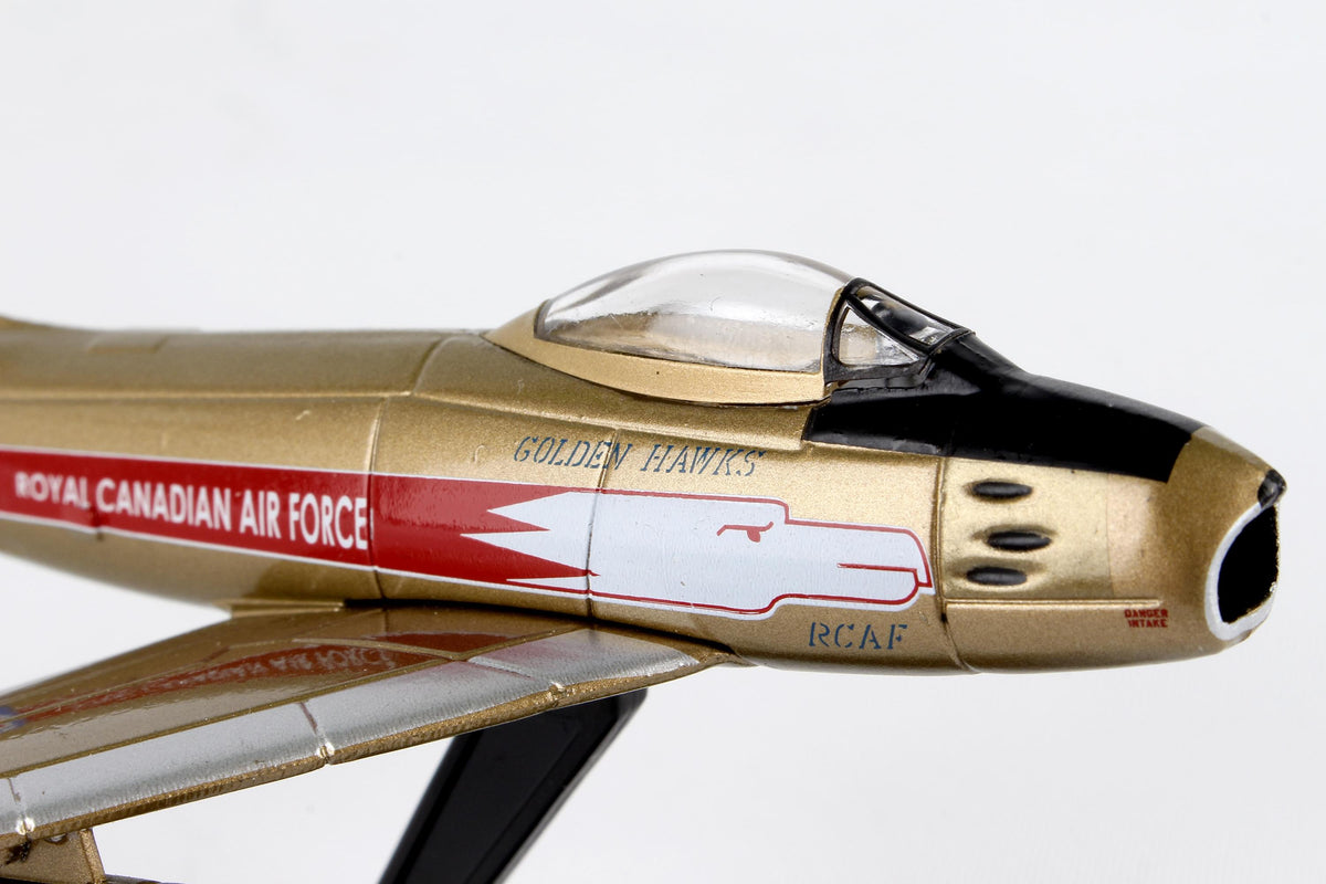 POSTAGE STAMP RCAF CANADAIR SABRE 1/110 GOLDEN HAWKS The Airplane Shop.