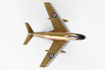 POSTAGE STAMP RCAF CANADAIR SABRE 1/110 GOLDEN HAWKS The Airplane Shop.