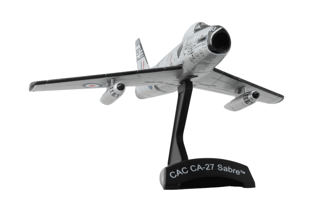 POSTAGE STAMP CAC CA-27 SABRE RAAF 1/110 (**) The Airplane Shop.