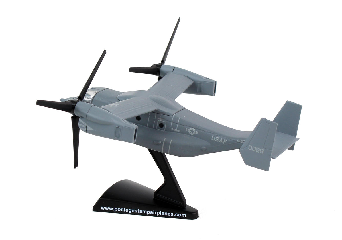 POSTAGE STAMP USAF V-22 USAF OSPREY 1/150 The Airplane Shop.