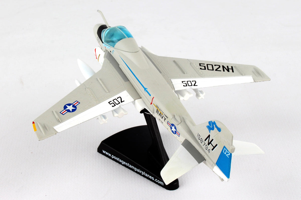 POSTAGE STAMP A-6 INTRUDER VA-52 KNIGHTRIDERS 1/140 (**) The Airplane Shop.