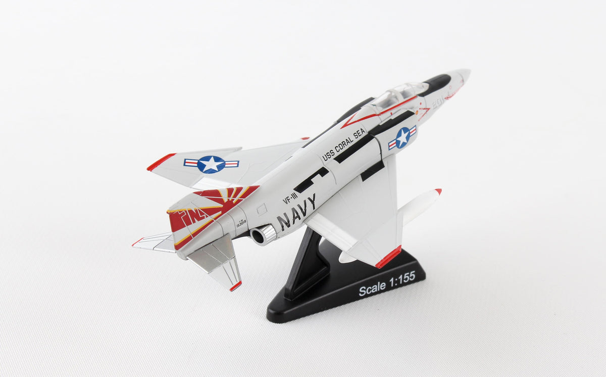POSTAGE STAMP F-4B PHANTOM II 1/155 SUNDOWNERS The Airplane Shop.