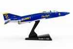 POSTAGE STAMP F-4 PHANTOM II 1/155 BLUE ANGELS (**) The Airplane Shop.