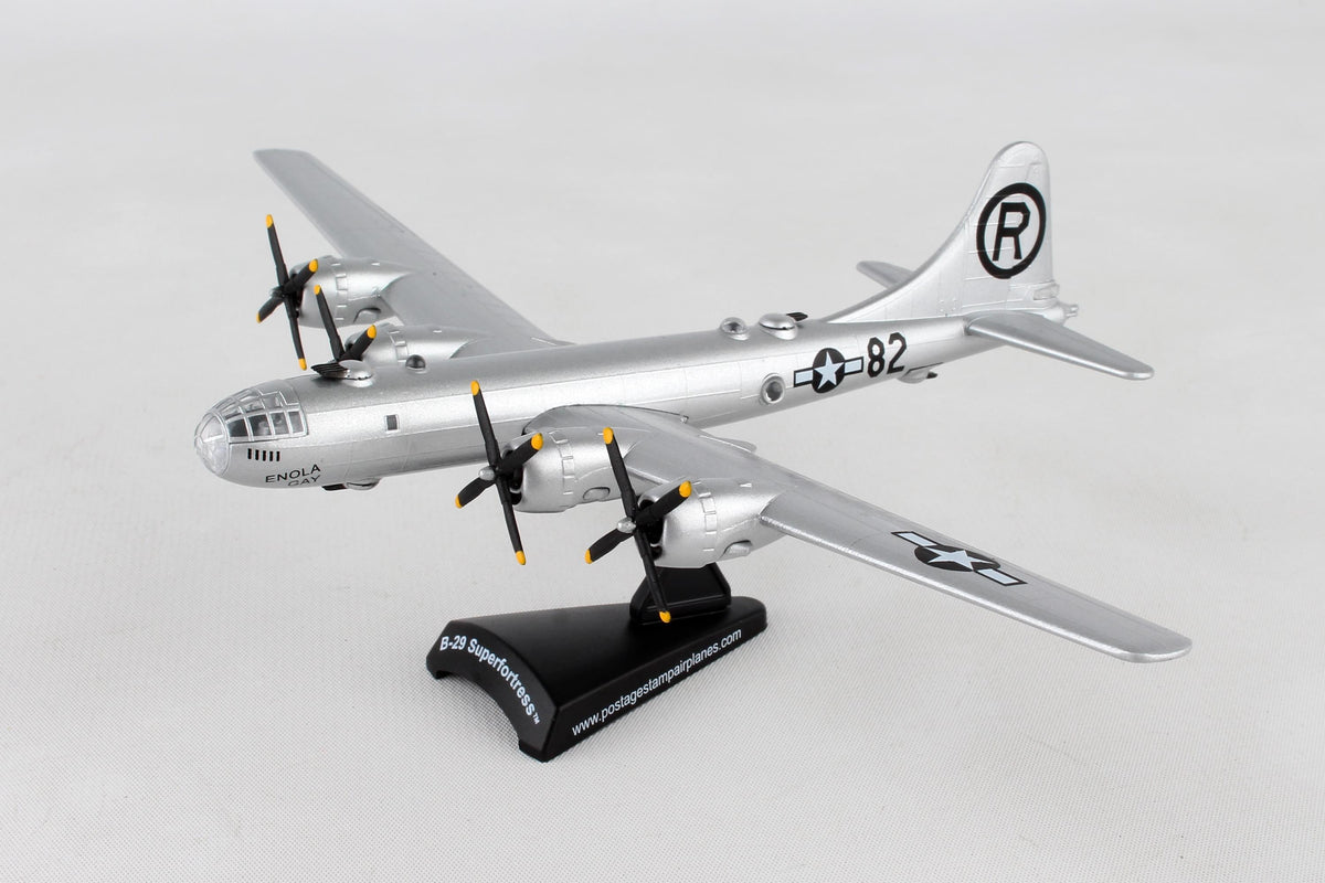 POSTAGE STAMP USAF B-29 SUPERFORTRESS 1/200 ENOLA GAY The Airplane Shop.