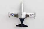 POSTAGE STAMP F9F PANTHER 1/100 SILVER/BLACK (**) The Airplane Shop.