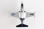 POSTAGE STAMP F9F PANTHER 1/100 SILVER/BLACK (**) The Airplane Shop.