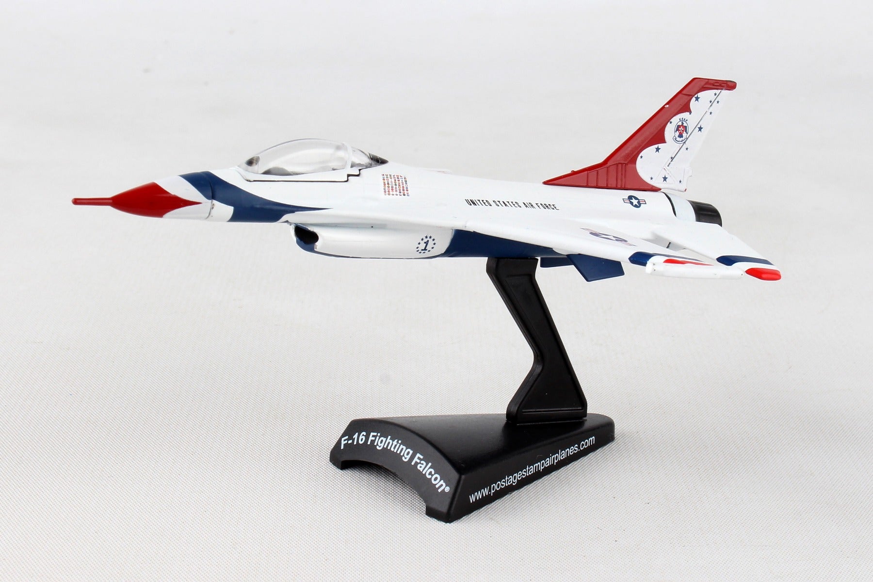 POSTAGE STAMP THUNDERBIRDS F-16 FIGHTING FALCON® 1/126