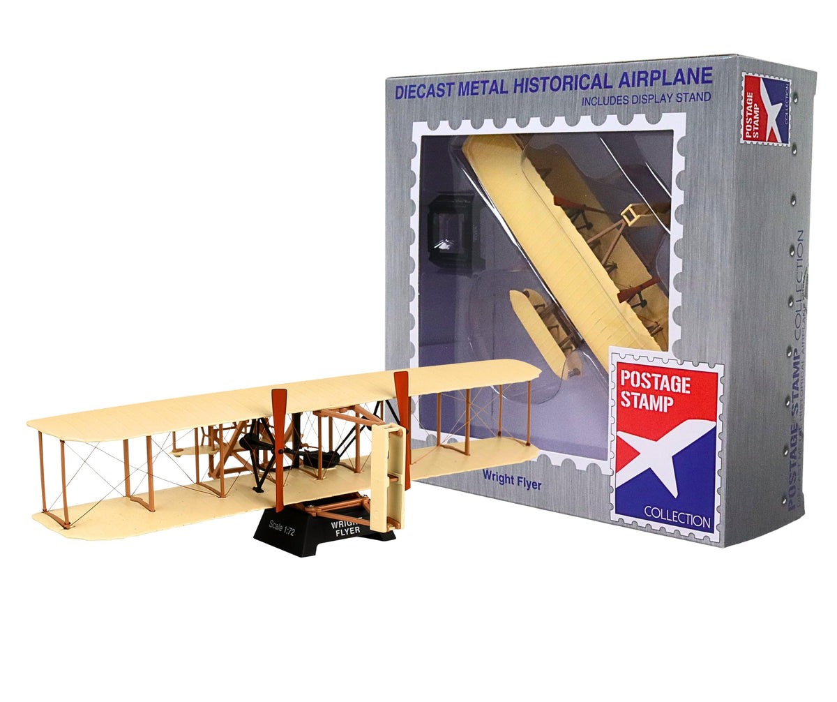 POSTAGE STAMP WRIGHT FLYER 1/72 The Airplane Shop.