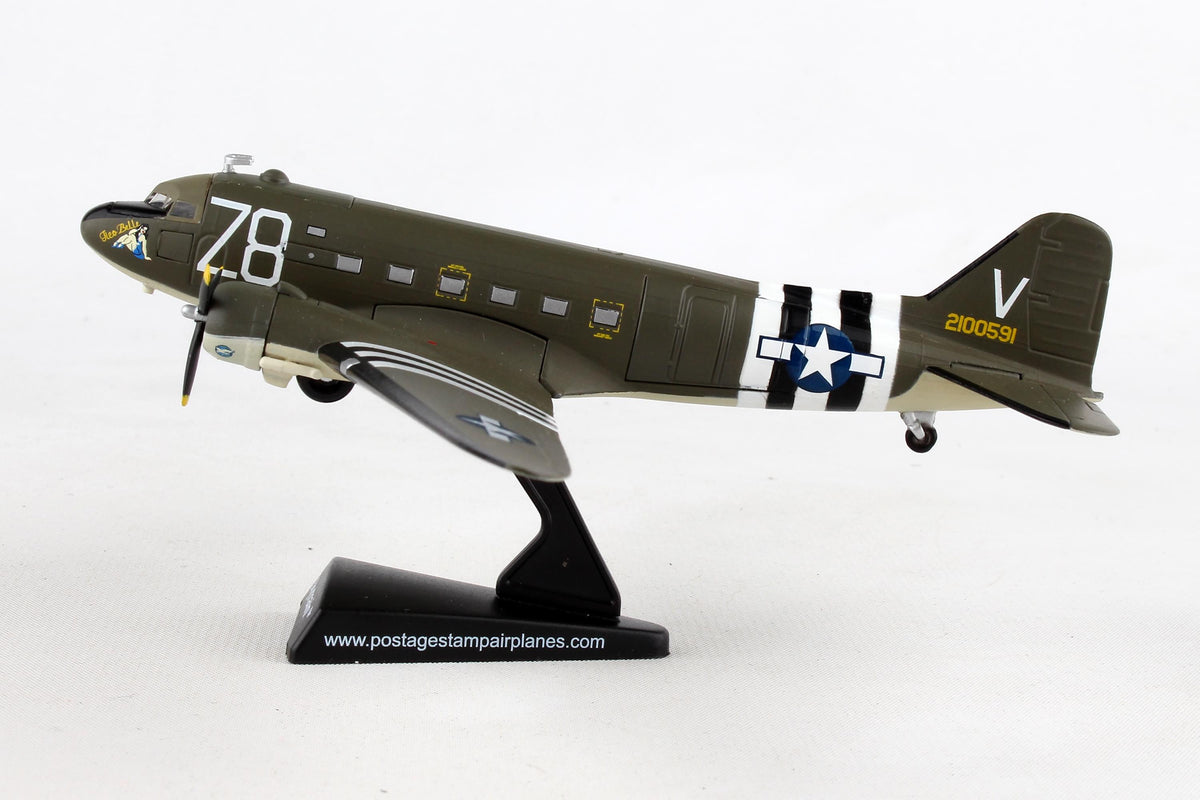 POSTAGE STAMP C47 1/144 TICO BELLE The Airplane Shop.