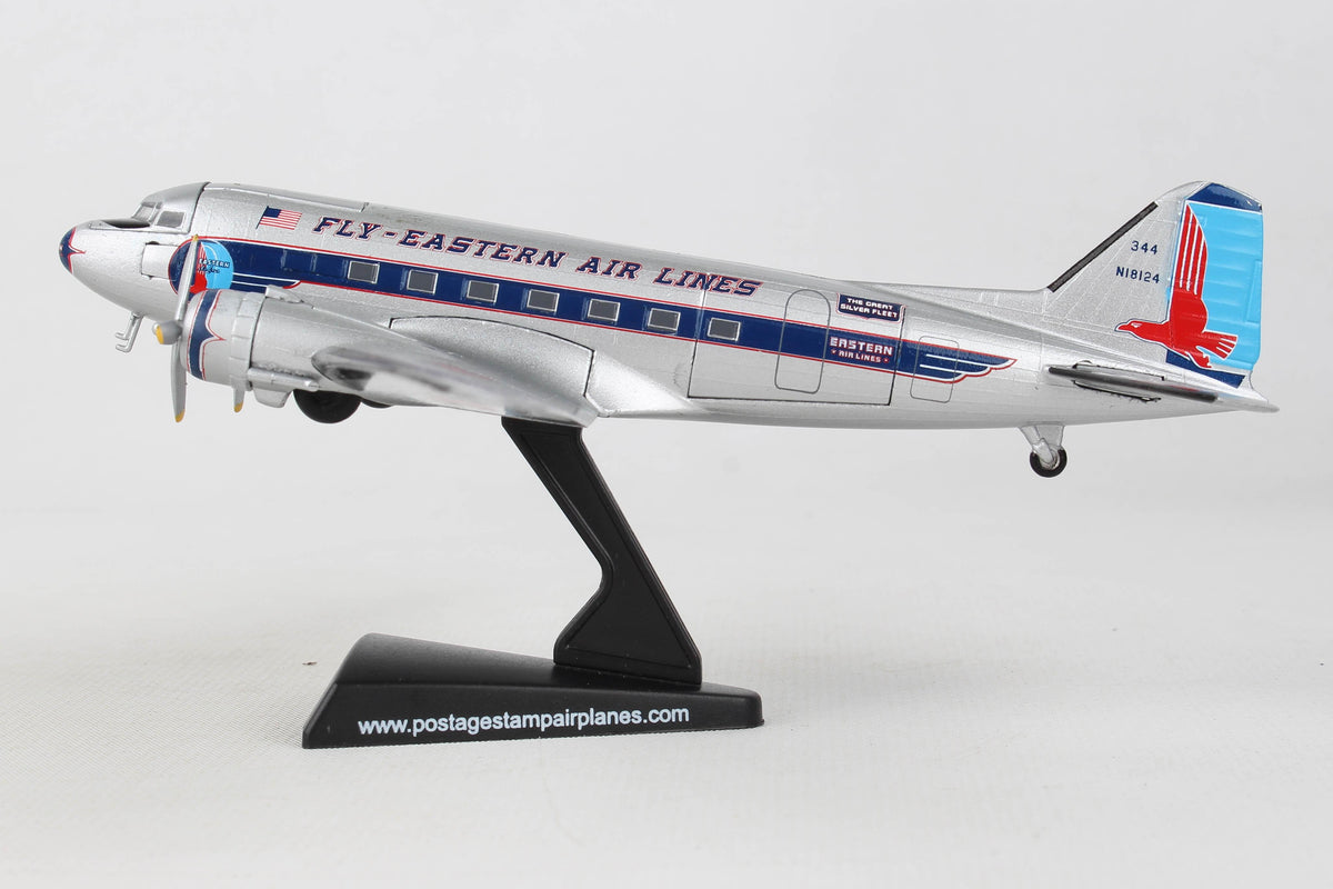 POSTAGE STAMP EASTERN DC-3 1/144 The Airplane Shop.