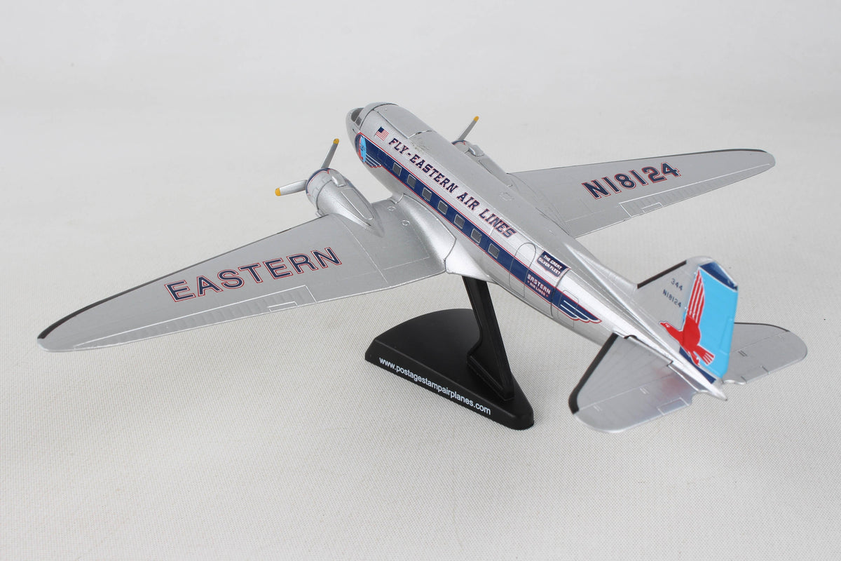 POSTAGE STAMP EASTERN DC-3 1/144 The Airplane Shop.