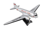 POSTAGE STAMP TWA DC-3 1/144 The Airplane Shop.