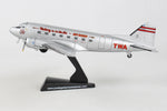 POSTAGE STAMP TWA DC-3 1/144 The Airplane Shop.