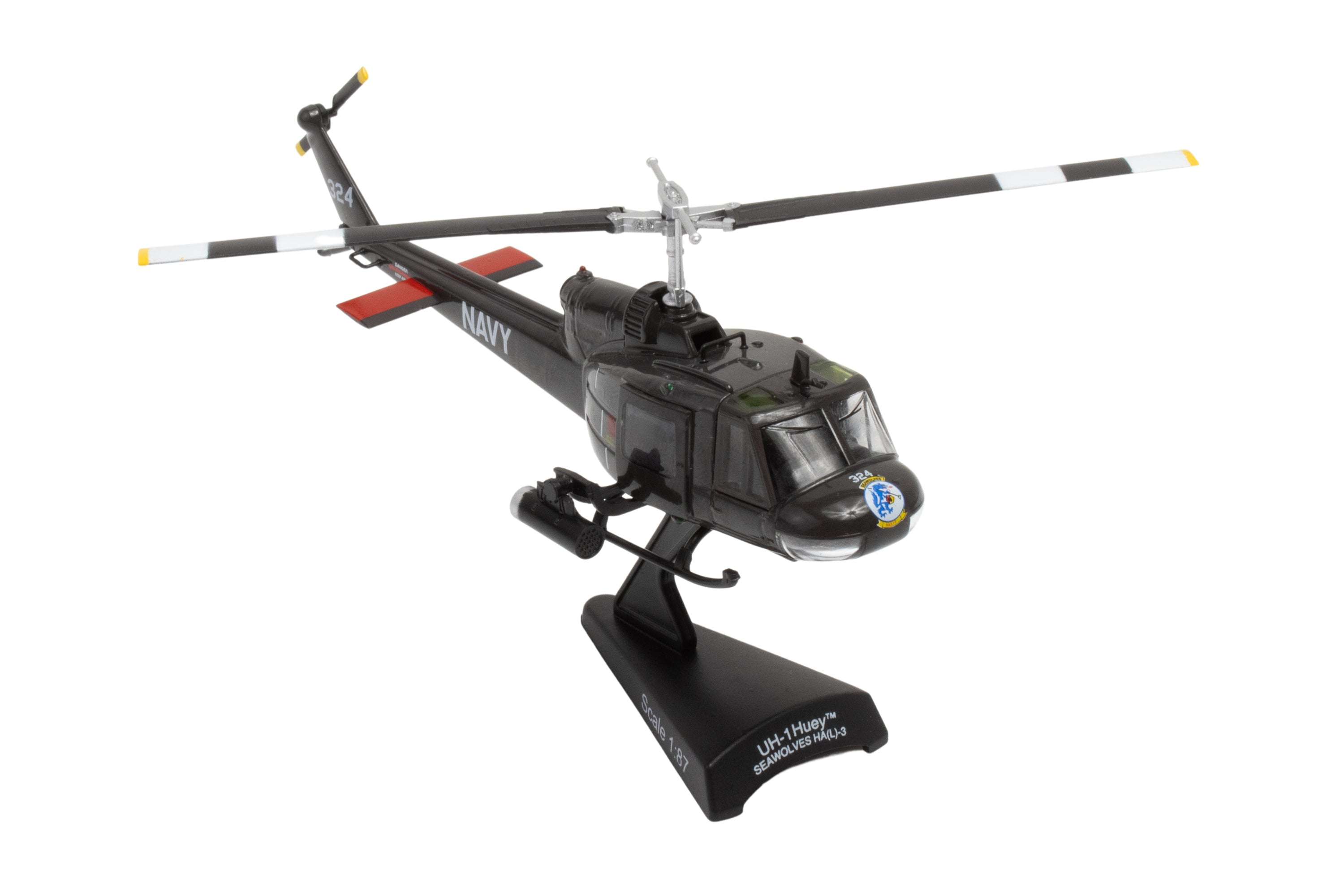 POSTAGE STAMP UH-1 Huey 1/87 HAL-3 SEAWOLVES USN