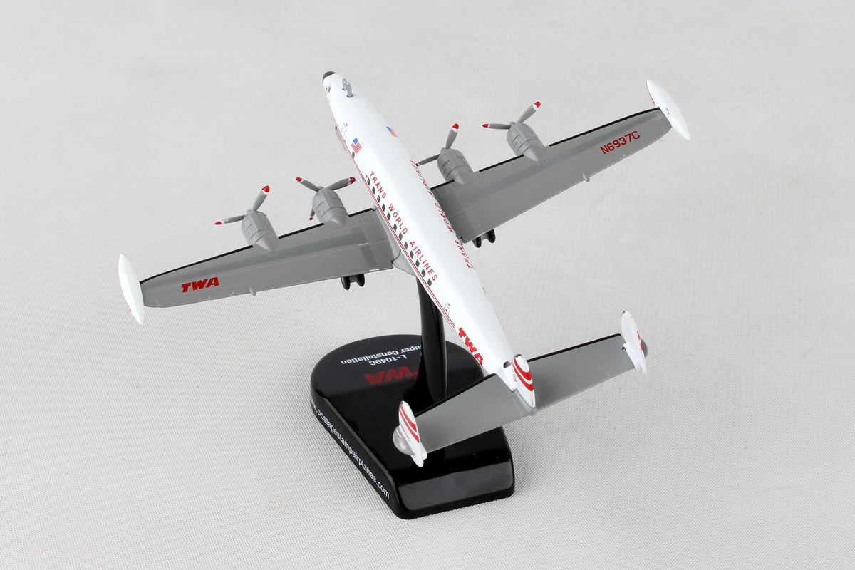 POSTAGE STAMP TWA L1049 1/300 The Airplane Shop.