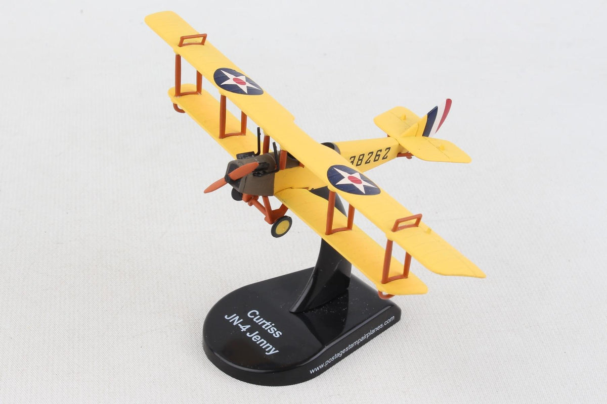 POSTAGE STAMP JN4 JENNY US Air Mail Service 1/100 (**) The Airplane Shop.