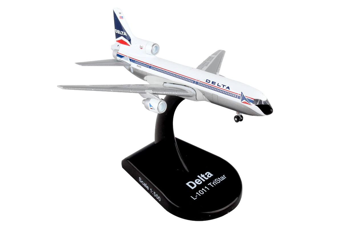 POSTAGE STAMP DELTA L-1011-250 1/500 The Airplane Shop.