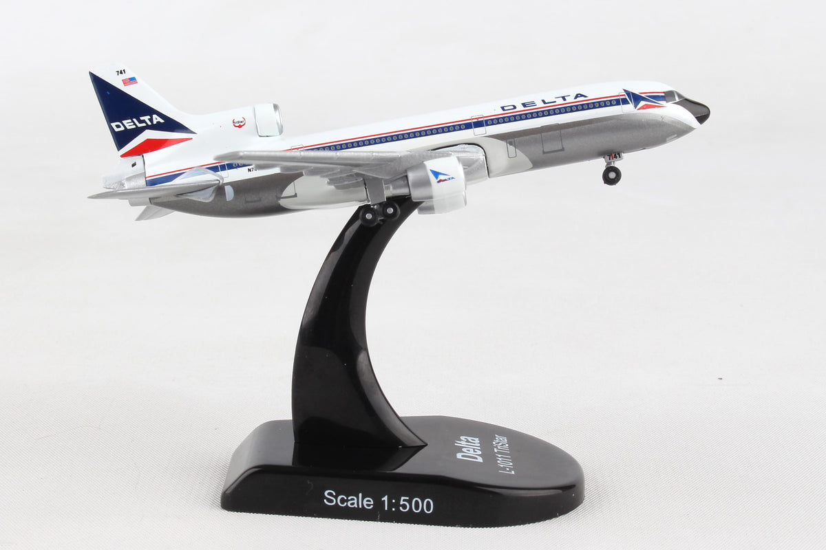 POSTAGE STAMP DELTA L-1011-250 1/500 The Airplane Shop.
