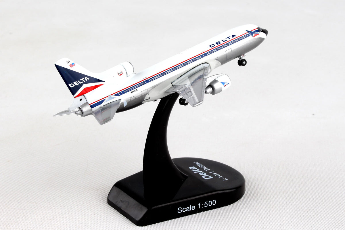 POSTAGE STAMP DELTA L-1011-250 1/500 The Airplane Shop.