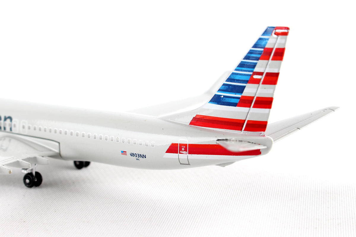 POSTAGE STAMP AMERICAN 737-800 1/300 The Airplane Shop.