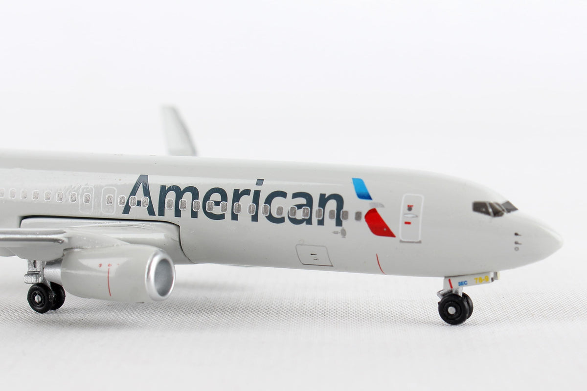 POSTAGE STAMP AMERICAN 737-800 1/300 The Airplane Shop.