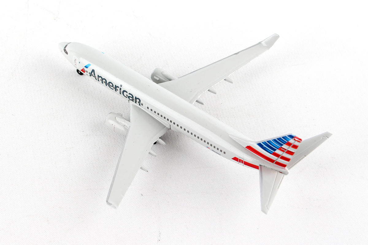 POSTAGE STAMP AMERICAN 737-800 1/300 The Airplane Shop.
