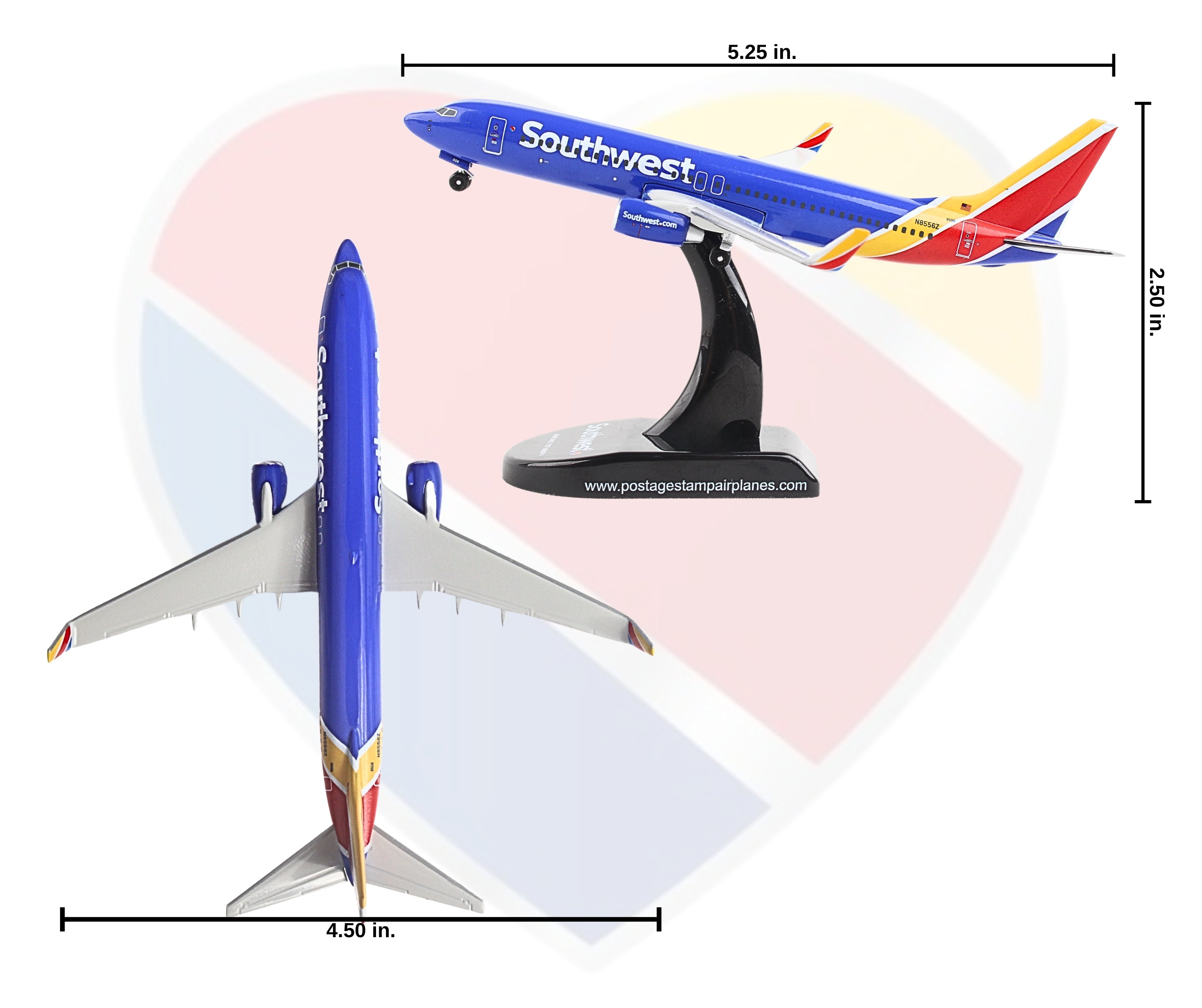 DARON / ダロン｜SWOOP / スウープ｜B737-800｜1/100 Southwest Airlines Boeing 737-800 1:100 Model – The Boeing Store