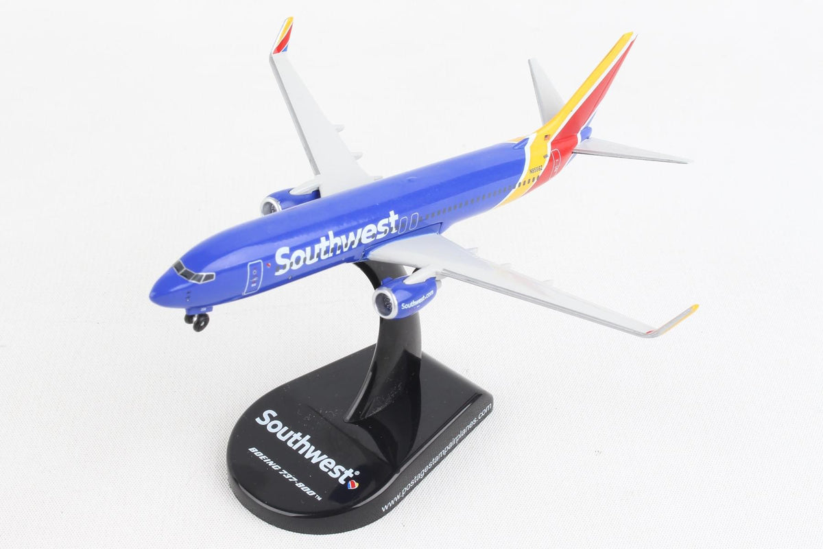 POSTAGE STAMP SOUTHWEST 737-800 1/300 The Airplane Shop.