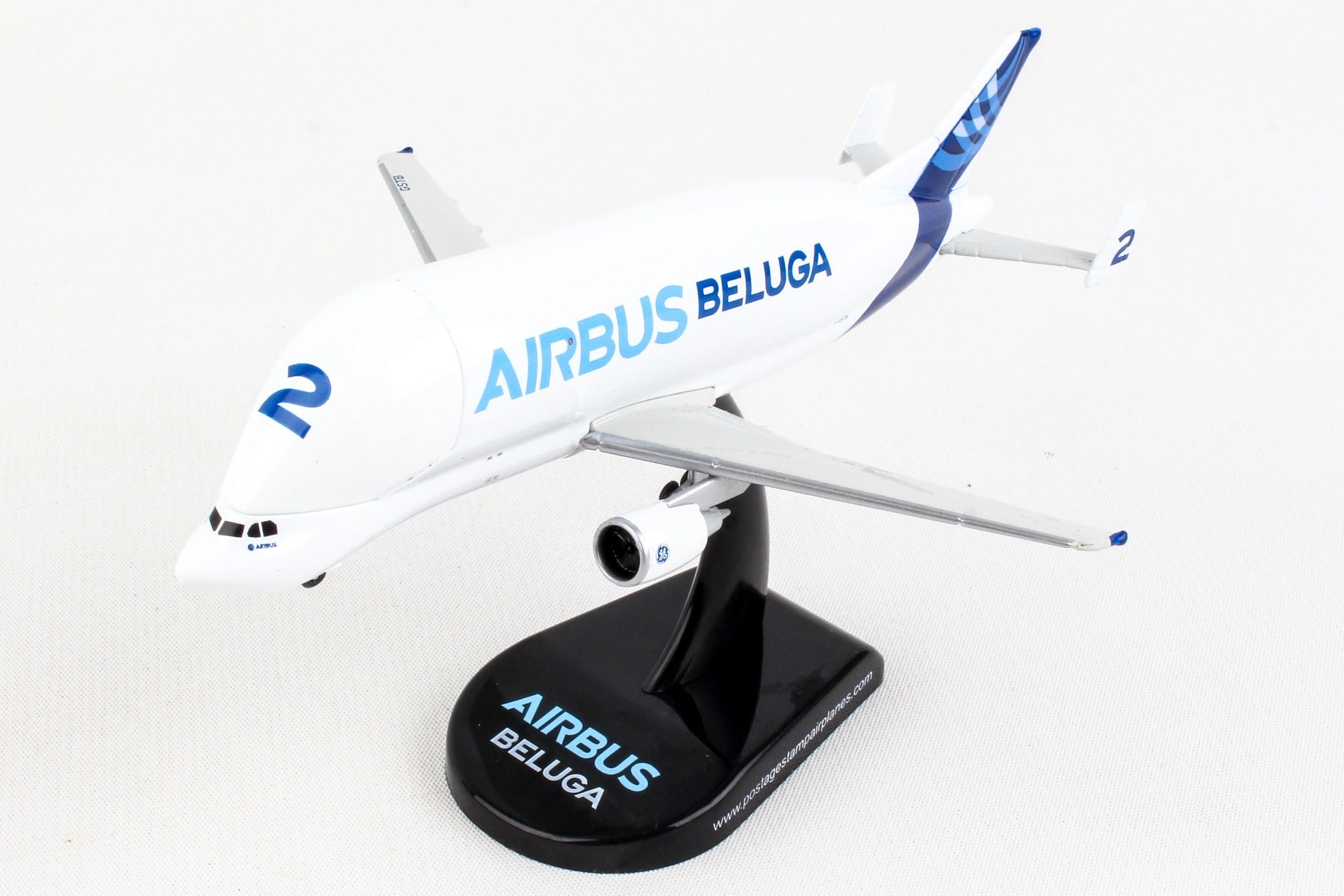 POSTAGE STAMP AIRBUS HOUSE A300-600ST 1/400 BELUGA #2