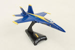 POSTAGE STAMP F/A-18C BLUE ANGEL 6 PC GIFT SET 1/150 The Airplane Shop.