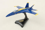 POSTAGE STAMP F/A-18C BLUE ANGEL 6 PC GIFT SET 1/150 The Airplane Shop.