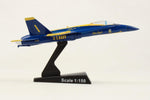 POSTAGE STAMP F/A-18C BLUE ANGEL 6 PC GIFT SET 1/150 The Airplane Shop.