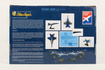POSTAGE STAMP F/A-18C BLUE ANGEL 6 PC GIFT SET 1/150 The Airplane Shop.