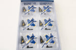 POSTAGE STAMP F/A-18C BLUE ANGEL 6 PC GIFT SET 1/150 The Airplane Shop.