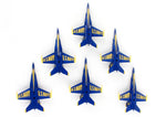POSTAGE STAMP F/A-18C BLUE ANGEL 6 PC GIFT SET 1/150 The Airplane Shop.