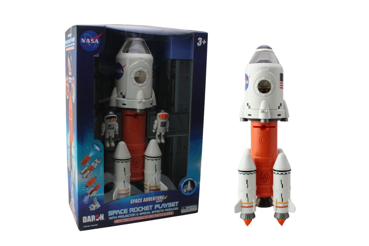 SPACE ADVENTURE SPACE ROCKET PLAYSET W/CAPSULE (**) The Airplane Shop.
