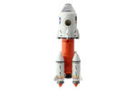 SPACE ADVENTURE SPACE ROCKET PLAYSET W/CAPSULE (**) The Airplane Shop.