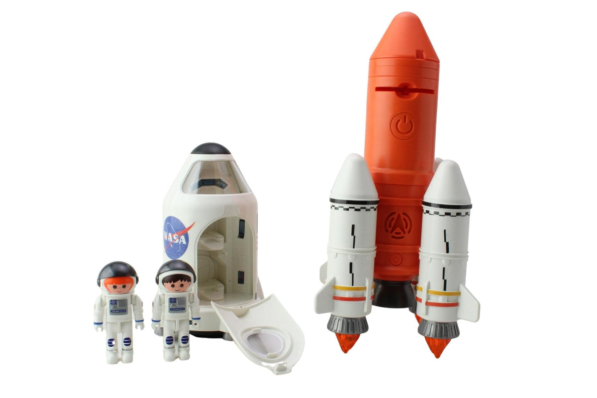 SPACE ADVENTURE SPACE ROCKET PLAYSET W/CAPSULE (**) The Airplane Shop.
