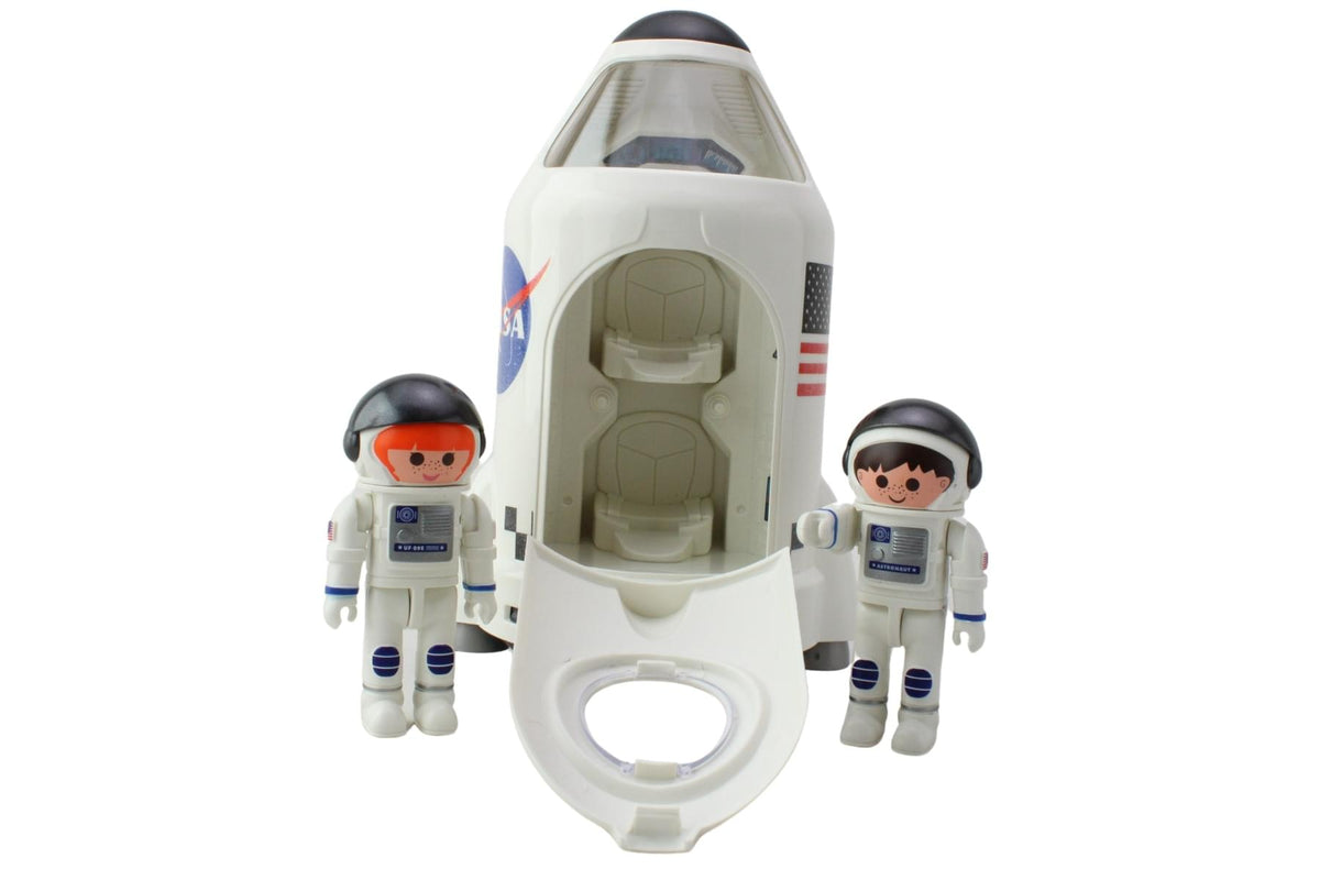 SPACE ADVENTURE SPACE ROCKET PLAYSET W/CAPSULE (**) The Airplane Shop.